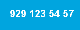 929 123 54 57 929 123 54 57